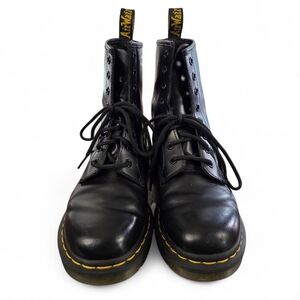 Dr. Martens 1460 Black Leather Lace-Up Boots Women’s 8 EU 39 AirWair